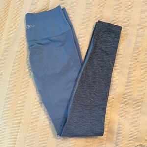 Size SM Blue Alphalete Leggings Blue